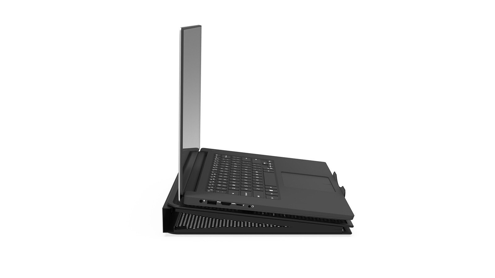 Krux Laptop Stand цена и информация | Kompiuterių aušinimo ir kiti priedai | pigu.lt