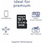 UltimaPRO microSDXC 64GB kaina ir informacija | Atminties kortelės telefonams | pigu.lt