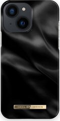 iDeal Of Sweden Black Satin skirtas iPhone 13 Mini, juodas kaina ir informacija | Telefono dėklai | pigu.lt