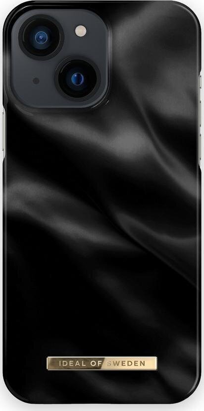 iDeal Of Sweden Black Satin skirtas iPhone 13 Mini, juodas цена и информация | Telefono dėklai | pigu.lt