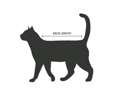 Marškiniai aukštu kaklu katėms kaina ir informacija | Drabužiai šunims | pigu.lt