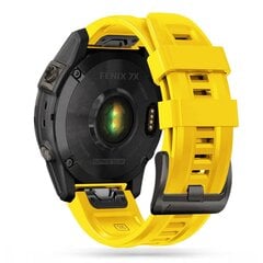 Tech Protect Iconband Garmin Fenix ​​5 / 6 / 6 PRO / 7 (22 мм), желтый цена и информация | Аксессуары для смарт-часов и браслетов | pigu.lt