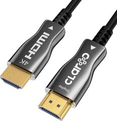 CLAROC КАБЕЛЬ HDMI ВОЛОКОННО-ОПТИЧЕСКИЙ AOC 2.0, 4K, 100M цена и информация | Кабели и провода | pigu.lt