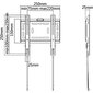 Cabletech UCH0181 23"-42" kaina ir informacija | Televizorių laikikliai, tvirtinimai | pigu.lt