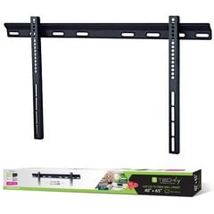 Sieninis laikiklis televizoriui 40-65" LED/LCD 50kg slim 22mm цена и информация | Кронштейны и крепления для телевизоров | pigu.lt