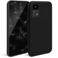 Силиконовый чехол Moozy Minimalist для Xiaomi Redmi Note 11 Pro 5G, Xiaomi Redmi Note 11 Pro, черный цена и информация | Чехлы для телефонов | pigu.lt