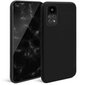 Moozy Minimalist Silikoninis Dėklas Xiaomi Redmi Note 11 Pro 5G, Xiaomi Redmi Note 11 Pro, Juoda - Matinės Dangos Plonas TPU Dėklas kaina ir informacija | Telefono dėklai | pigu.lt