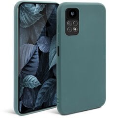 Силиконовый чехол Moozy Minimalist для Xiaomi Redmi Note 11 Pro 5G, Xiaomi Redmi Note 11 Pro, серо-голубой цена и информация | Чехлы для телефонов | pigu.lt