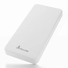 Extralink powerbank EPB-078W 10000mAh 5V white цена и информация | Зарядные устройства Power bank | pigu.lt