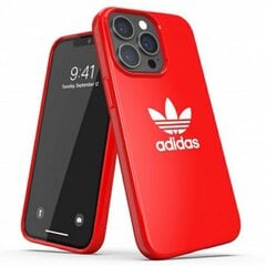 Adidas OR SnapCase Trefoil iPhone 13 Pro | 13 6,1" czerwony|red 47101 цена и информация | Чехлы для телефонов | pigu.lt