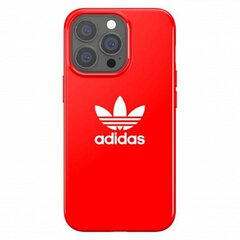 Adidas OR SnapCase Trefoil iPhone 13 Pro | 13 6,1" czerwony|red 47101 цена и информация | Чехлы для телефонов | pigu.lt