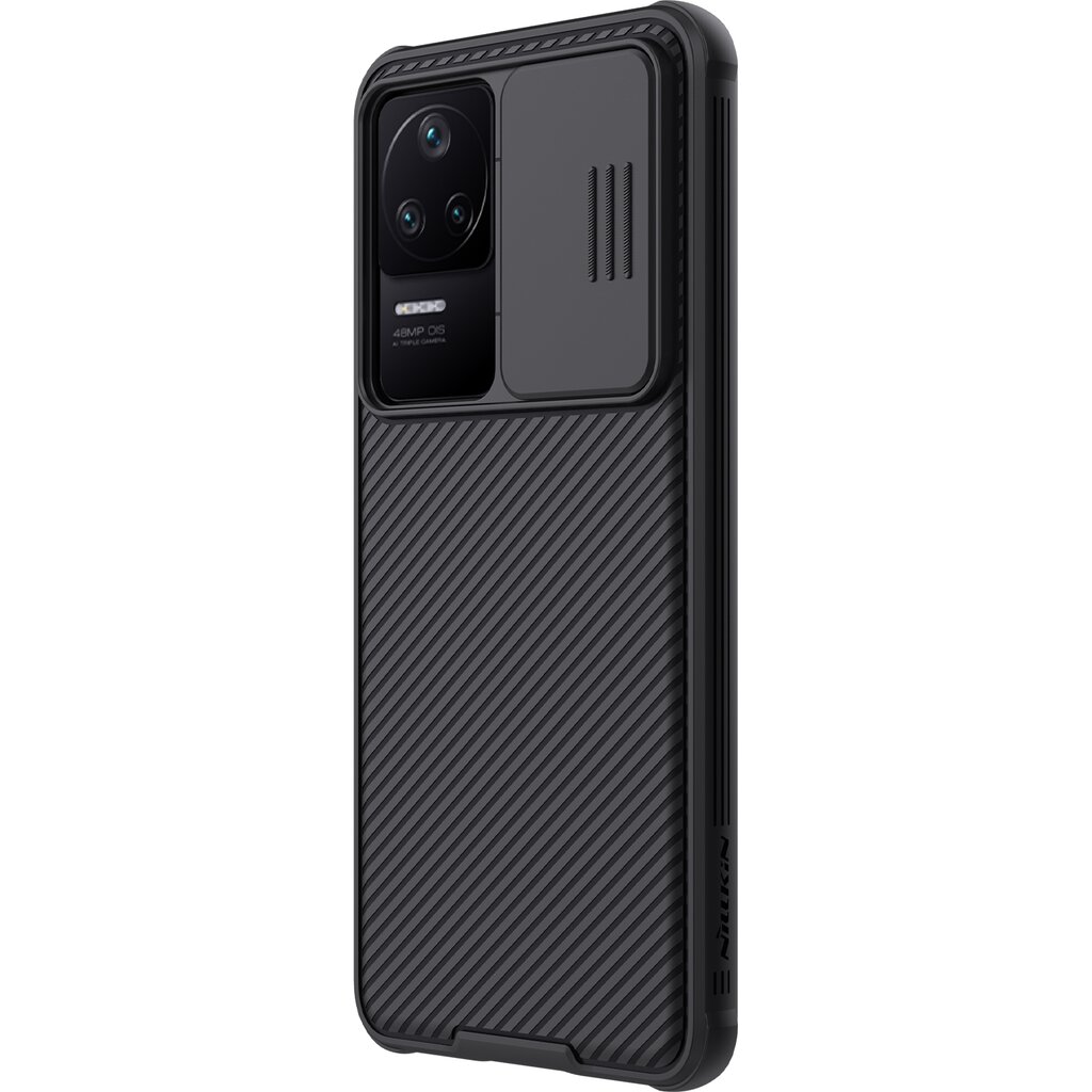 Nillkin CamShield PRO Hard Case skirtas Poco F4 5G, juodas kaina ir informacija | Telefono dėklai | pigu.lt