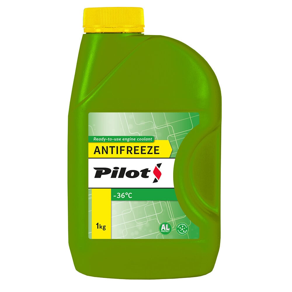 PILOT Antifrizas -36C 1KG žalias kaina ir informacija | Langų ir aušinimo skysčiai | pigu.lt