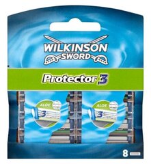Skustuvo galvutės Wilkinson Sword, 8 vnt. kaina ir informacija | Skutimosi priemonės ir kosmetika | pigu.lt