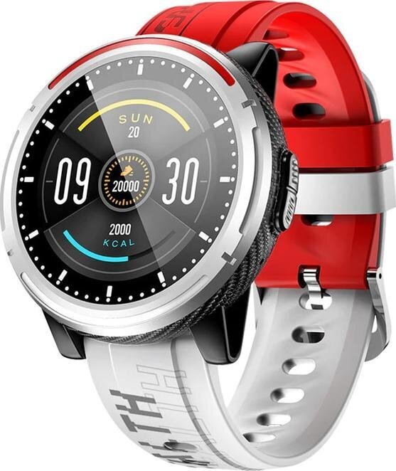 Kumi M1 Red kaina ir informacija | Išmanieji laikrodžiai (smartwatch) | pigu.lt