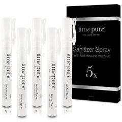 Дезинфицирующий спрей âme pure® Gentlemen Sanitizer Spray 12 мл - упаковка 5 шт. цена и информация | Кремы, лосьоны для тела | pigu.lt