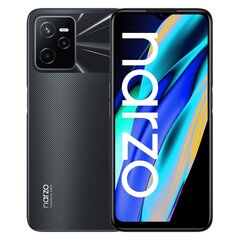 Realme Narzo 50A Prime, 64 GB, Dual SIM, Flash Black цена и информация | Мобильные телефоны | pigu.lt