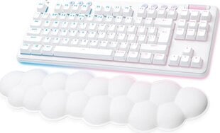 Клавиатура Logitech G715 TKL Wireless, GX Tactile, белая, US цена и информация | Клавиатуры | pigu.lt