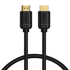 Baseus HDMI/HDMI, 0.5 m kaina ir informacija | Kabeliai ir laidai | pigu.lt