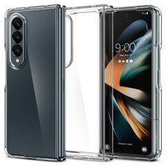 Spigen Crystal Hybrid, Galaxy Z Fold 4 Transparent kaina ir informacija | Telefono dėklai | pigu.lt