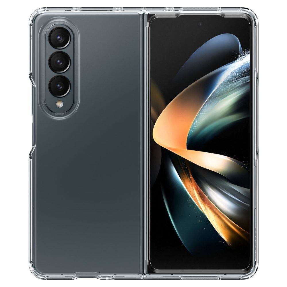 Spigen Crystal Hybrid, Galaxy Z Fold 4 Transparent kaina ir informacija | Telefono dėklai | pigu.lt