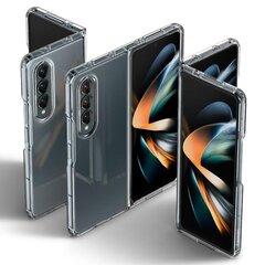 Spigen Crystal Hybrid, Galaxy Z Fold 4 Transparent kaina ir informacija | Telefono dėklai | pigu.lt