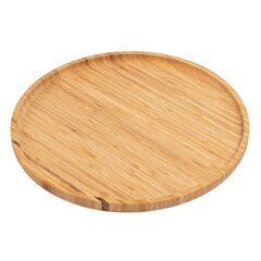 Тарелка, 26,5 см, бамбук цена и информация | Посуда, тарелки, обеденные сервизы | pigu.lt
