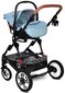 Universalus vežimėlis Lorelli Lora Set 3in1, Sky Blue kaina ir informacija | Vežimėliai | pigu.lt