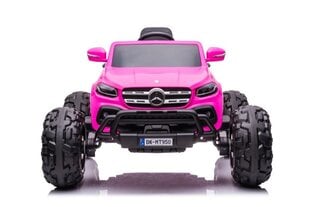 Двухместный электромобиль для детей Lean Cars Mercedes DK-MT950, розовый цена и информация | Электромобили для детей | pigu.lt