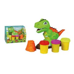 Figūrėlės, žaidimui su plastilinu Jugatoys Dinozauras, 6 Dalys kaina ir informacija | Lavinamieji žaislai | pigu.lt