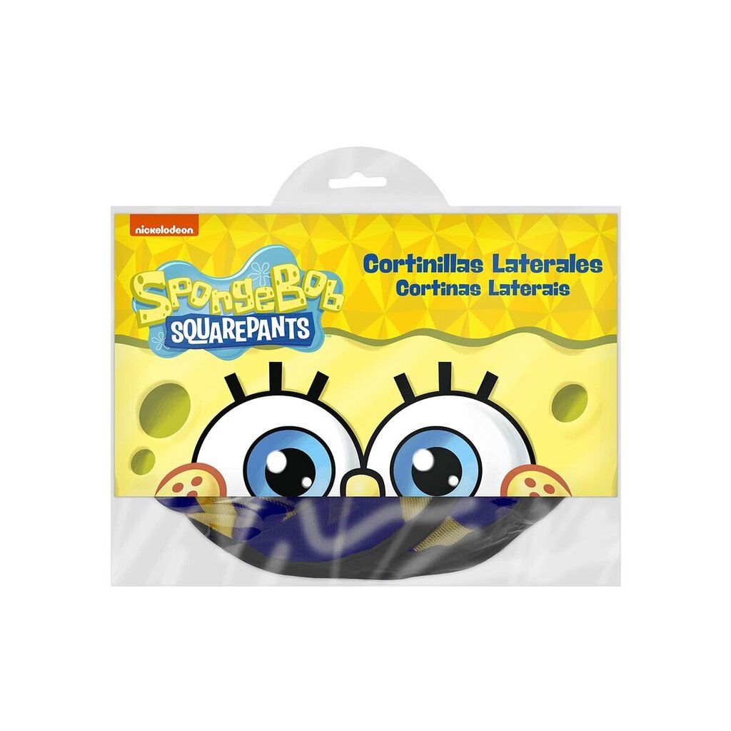 Skydelis nuo saulės SpongeBob BOB103, mėlynas, 2 vnt. kaina ir informacija | Auto reikmenys | pigu.lt