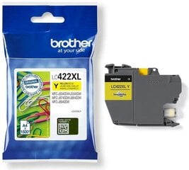 Картридж Brother LC-422XLY LC422XLY OEM цена и информация | Картриджи для струйных принтеров | pigu.lt