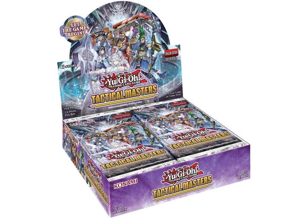 Stalo žaidimas Yu-Gi-Oh! TCG - Tactical Masters - Special Booster Display (24 Packs) kaina ir informacija | Stalo žaidimai, galvosūkiai | pigu.lt