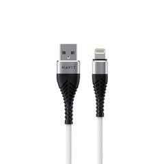 Havit cable CB705 USB - Lightning 1m 2.1A kaina ir informacija | Laidai telefonams | pigu.lt