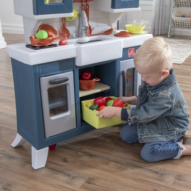Vaikiška virtuvėlė su daugybe priedų Step2 kaina ir informacija | Žaislai mergaitėms | pigu.lt