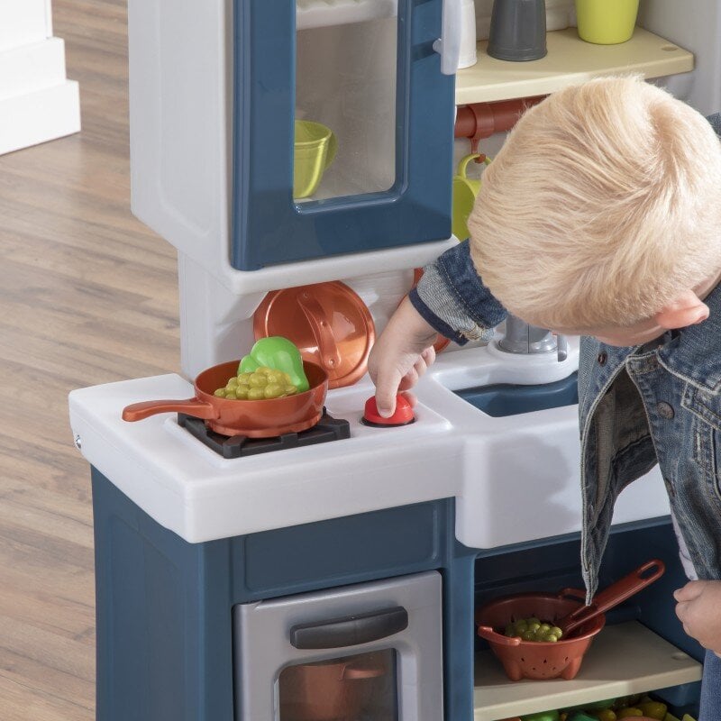 Vaikiška virtuvėlė su daugybe priedų Step2 kaina ir informacija | Žaislai mergaitėms | pigu.lt