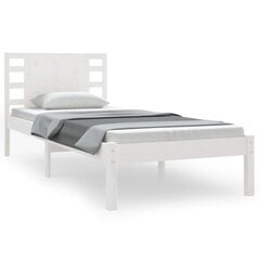 Каркас для кровати, 90x200 см, массив сосны цена и информация | Кровати | pigu.lt