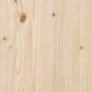 Lovos rėmas, 75x190cm, medienos masyvas, vienvietis цена и информация | Lovos | pigu.lt