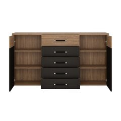 Cabinet MONACO 155,5x40xH86,5cm цена и информация | Комоды | pigu.lt