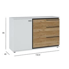Dresser SALINAS 132,9x40xH85cm цена и информация | Комоды | pigu.lt