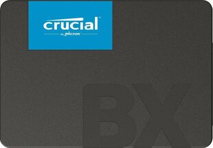 Crucial SSD SATA2.5" 500GB BX500/CT500BX500SSD1 kaina ir informacija | Vidiniai kietieji diskai (HDD, SSD, Hybrid) | pigu.lt