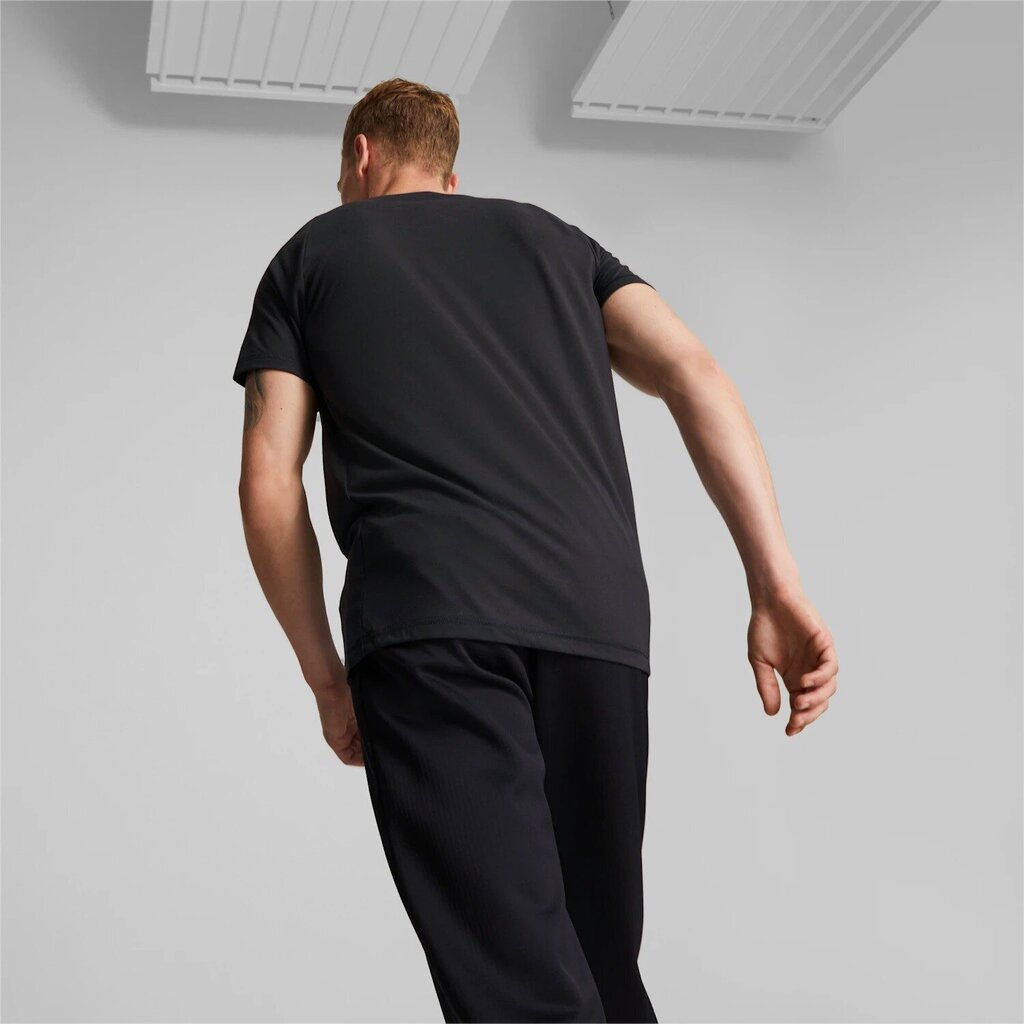 Puma vyriški marškinėliai Evostripe, juodos spalvos kaina ir informacija | Vyriški marškinėliai | pigu.lt