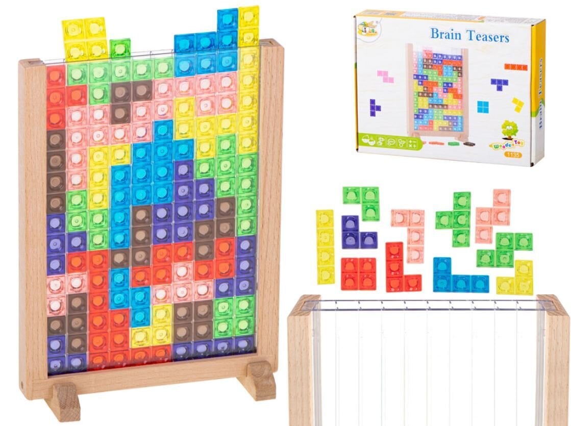 Loginis stalo žaidimas dėlionė Tetris kaina ir informacija | Lavinamieji žaislai | pigu.lt