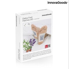 Детокс-пластыри для ног Lavender InnovaGoods, 10 шт. цена и информация | Кремы, лосьоны для тела | pigu.lt