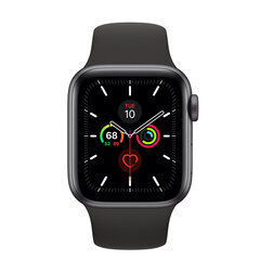 Apple Watch Series 5 44mm Space Gray Aluminum (Atnaujinta A) kaina ir informacija | Išmanieji laikrodžiai (smartwatch) | pigu.lt