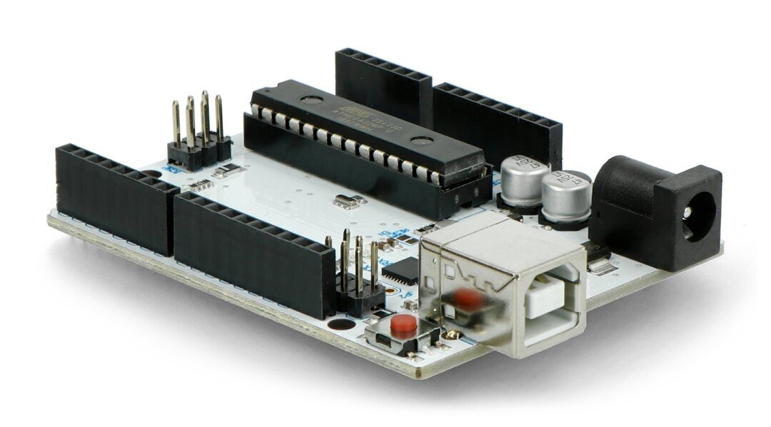 Velleman VMA100 ATmega328 Uno - modulis suderinamas su Arduino цена и информация | Atviro kodo elektronika | pigu.lt