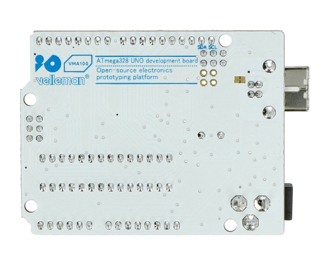 Velleman VMA100 ATmega328 Uno - modulis suderinamas su Arduino цена и информация | Atviro kodo elektronika | pigu.lt