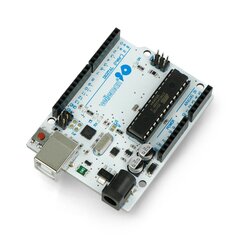Velleman VMA100 ATmega328 Uno - modulis suderinamas su Arduino kaina ir informacija | Atviro kodo elektronika | pigu.lt
