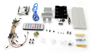 Velleman VMA501 DIY pradinis rinkinys su Velleman moduliu Uno - suderinamas su Arduino kaina ir informacija | Atviro kodo elektronika | pigu.lt