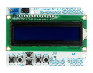 Velleman WPSH203 LCD klaviatūros priedėlio ekranas - priedėlis, skirtas Arduino kaina ir informacija | Atviro kodo elektronika | pigu.lt